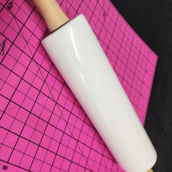 New 16" Ceramic inscribed "Sugar & Spice" Rolling Pin - Picture 5 of 6